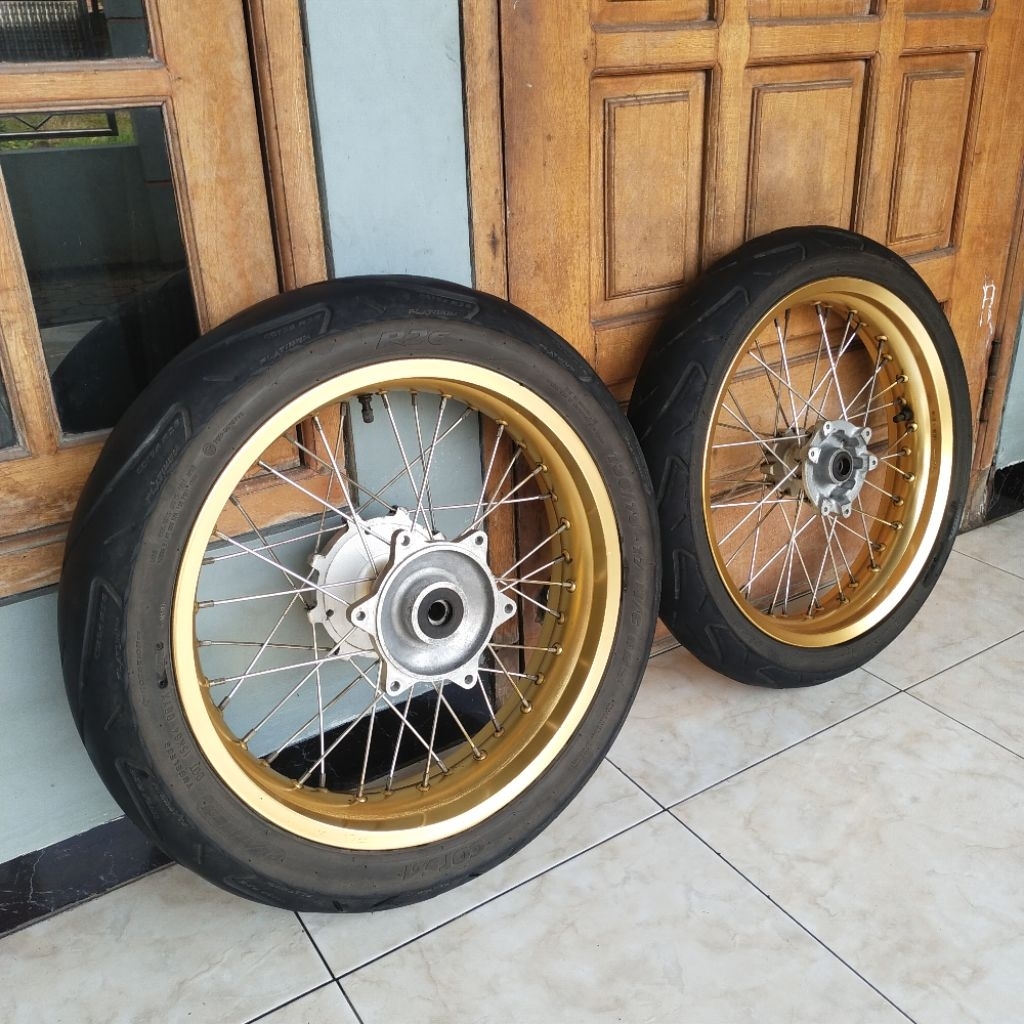 Wheelset supermoto crf velg crf supermoto velg supermoto crf whelset crf supermoto velg crf supermot