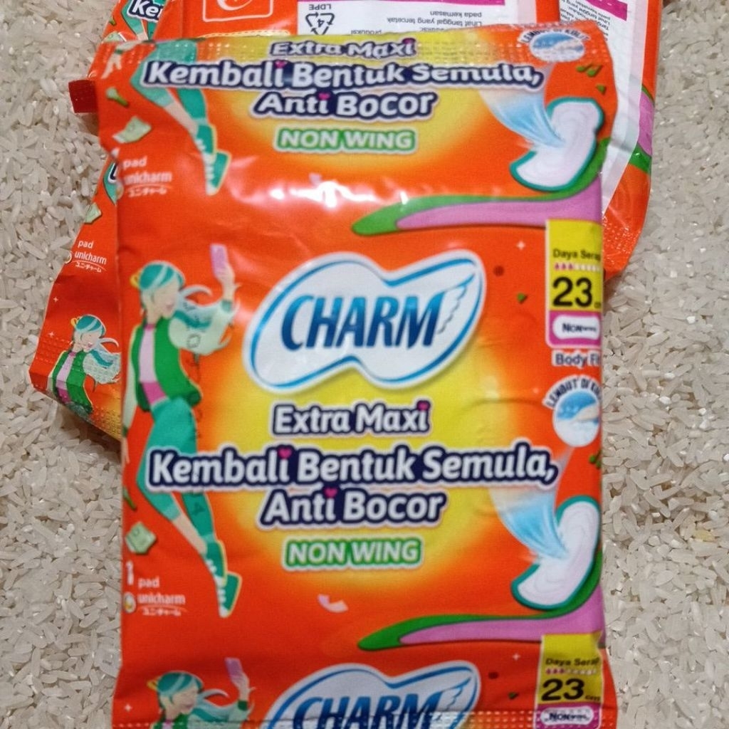 charm extra maxi non wing