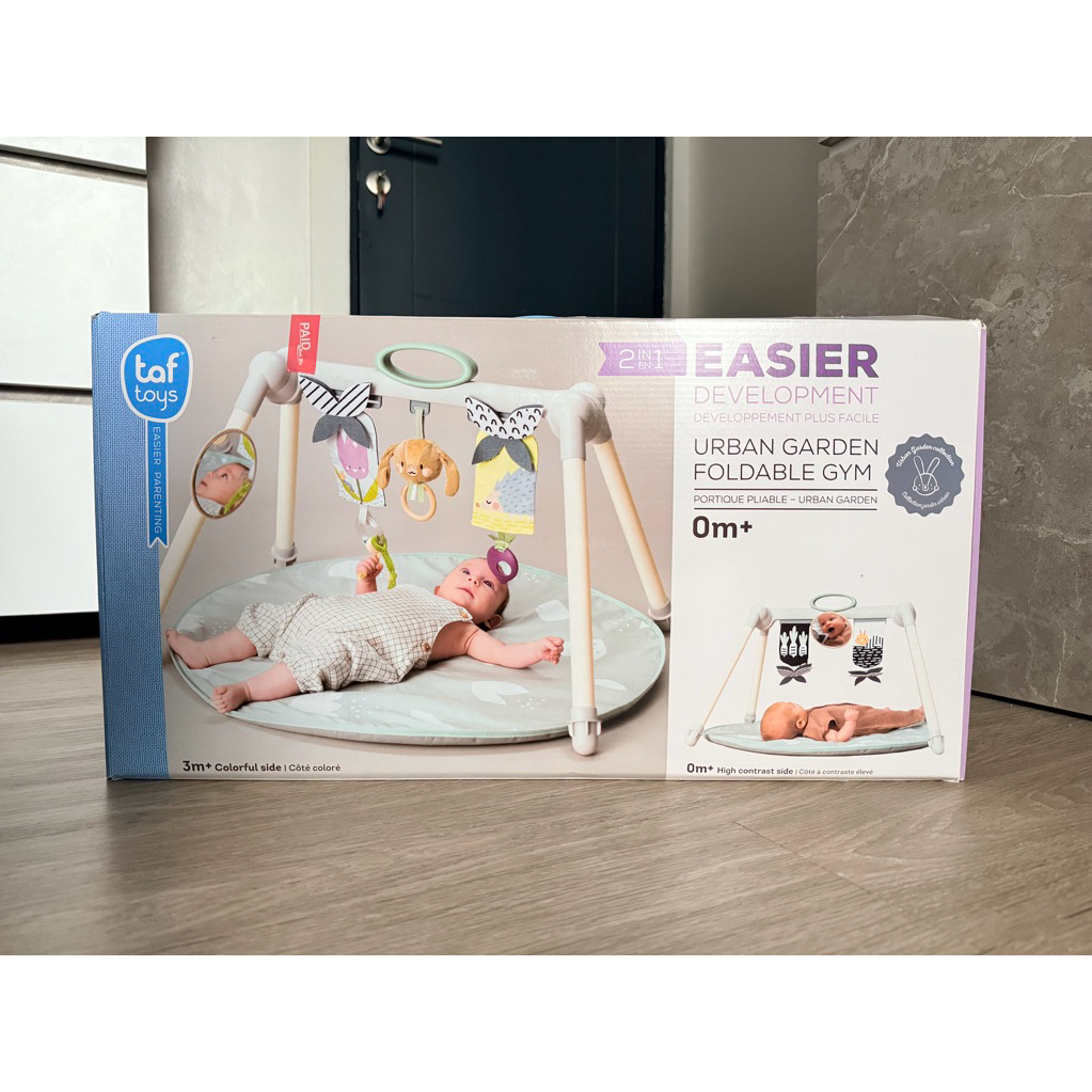 PRELOVED- TAF TOYS Urban Garden Folddable Gym