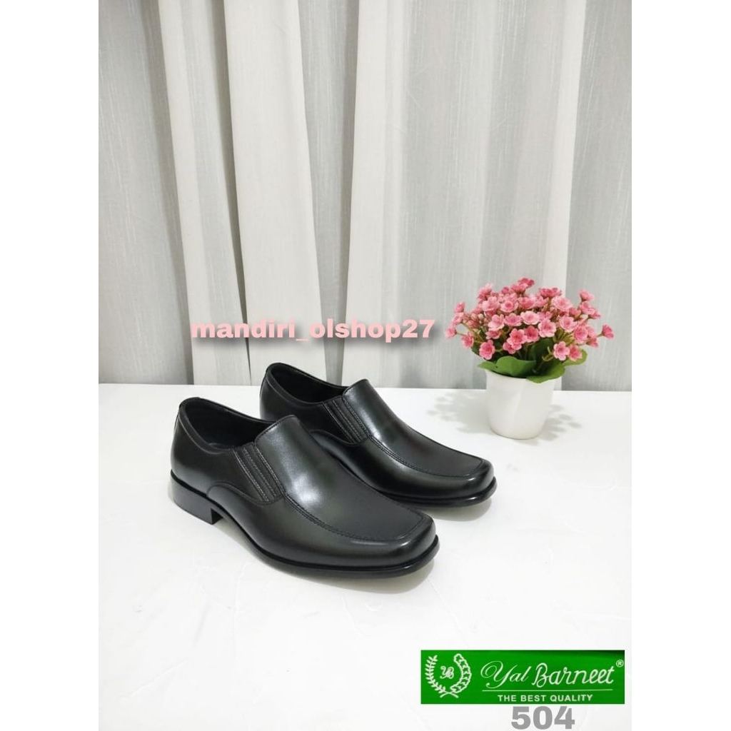 Original 100% kulit sapi asli sepatu pantofel pria yal barneet