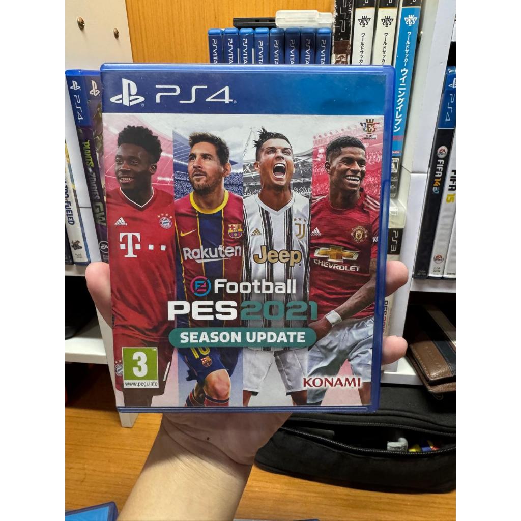BD PS4 PES 2021 Region 2 [Japan] / Blueray Disc Playstation 4 Efootball Pes 2021 Bekas