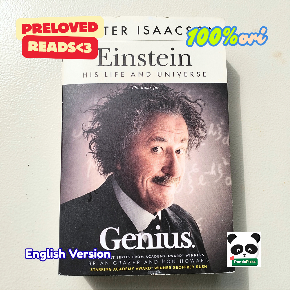 Einstein His Life and Universe By Walter Isaacson Original English (Preloved)