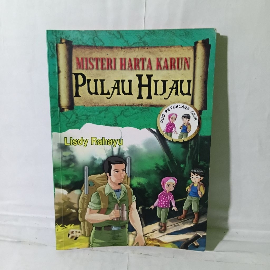Buku Cerpen Anak Misteri Harta karun Pulau Hijau - Duo petualang Cilik