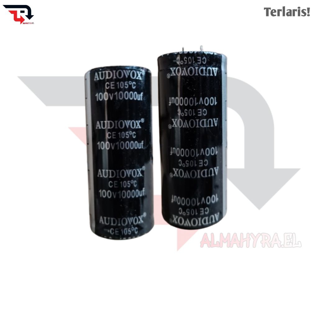 ELCO AUDIOVOX 10000UF 100V HITAM