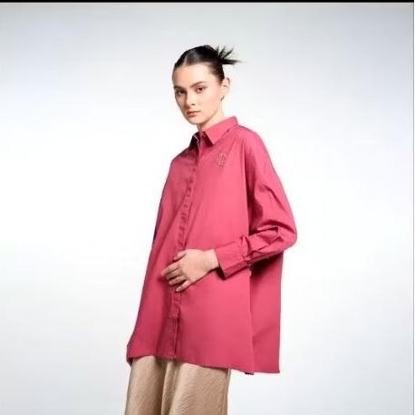 Preloved kamiidea gale top fushia size s