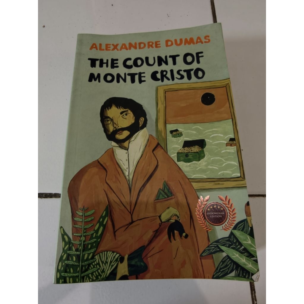 The Count of Monte Cristo - Alexandre Dumas, Indonesian Edition | Novel Fiksi