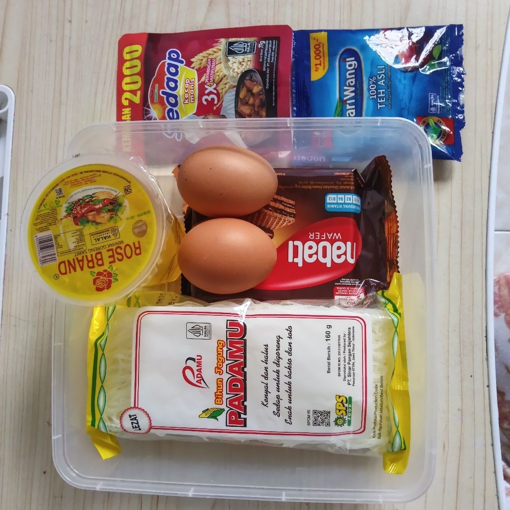 Hampers Paket Sembako Jumat Berkah/Hajatan/Syukuran/Tahlil