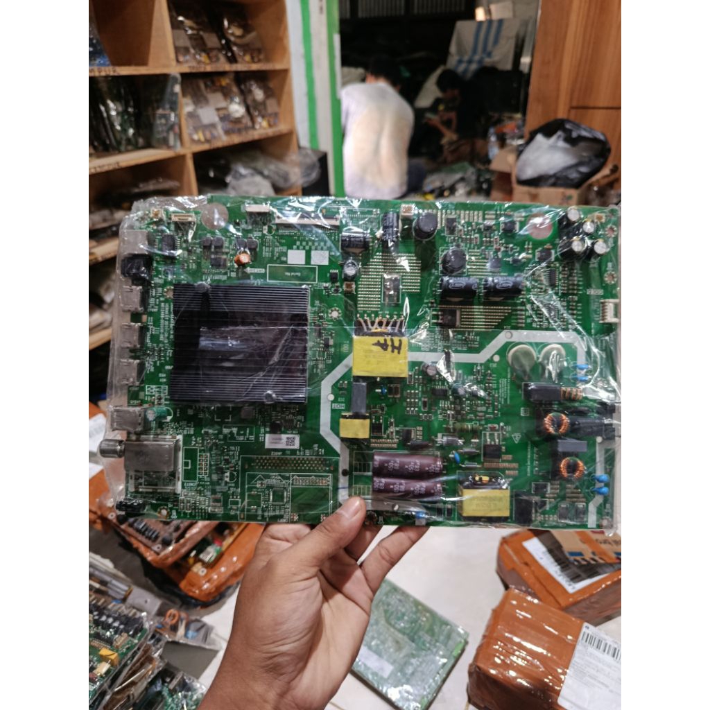 MB MOBO MAINBOARD MODULE MESIN TV COOCAA 50S6G PLUS MB MAINBOARD COOCAA 50S6G PLUS