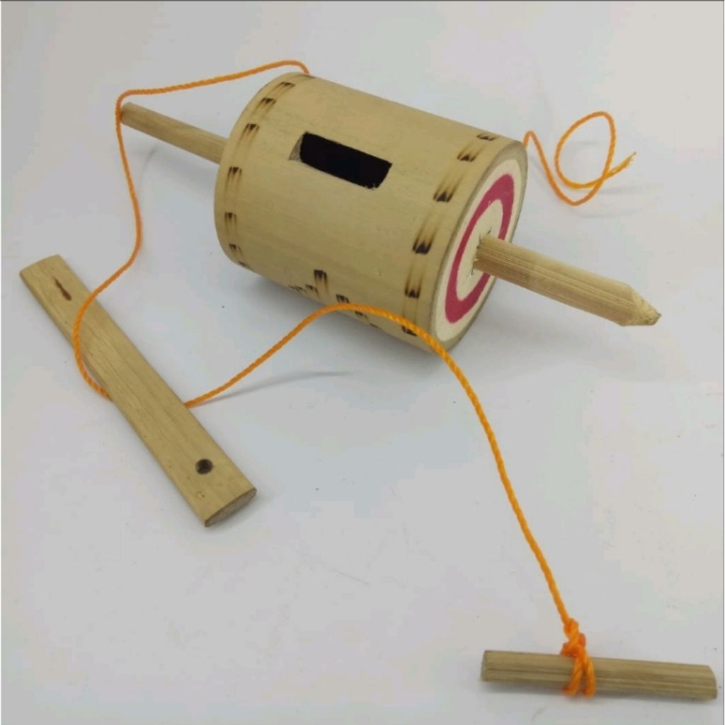 PROMO Gasing Bambu / Gangsing Bambu / Gasing Bambu Bunyi Mainan Tradisional Anak Mainan Edukasi