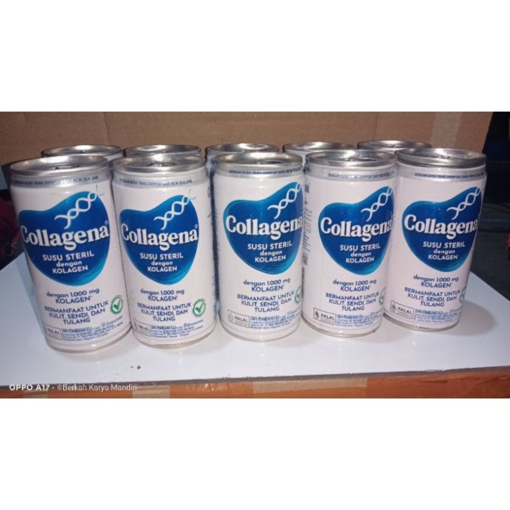 kaleng susu beruang, colagena, 7 kurma,sarden bekas untuk kerajinan 10 pcs