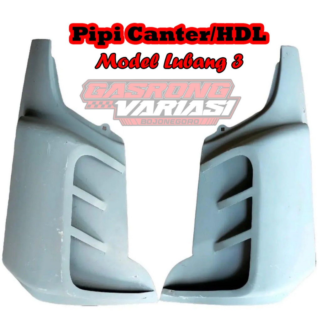 PIPI CANTER CUSTOM BAHAN PLAT