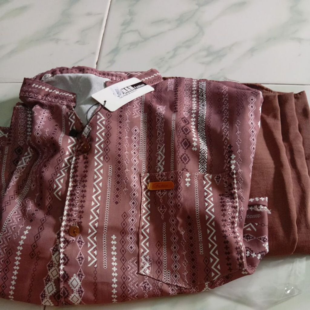 one set crinkle kulot