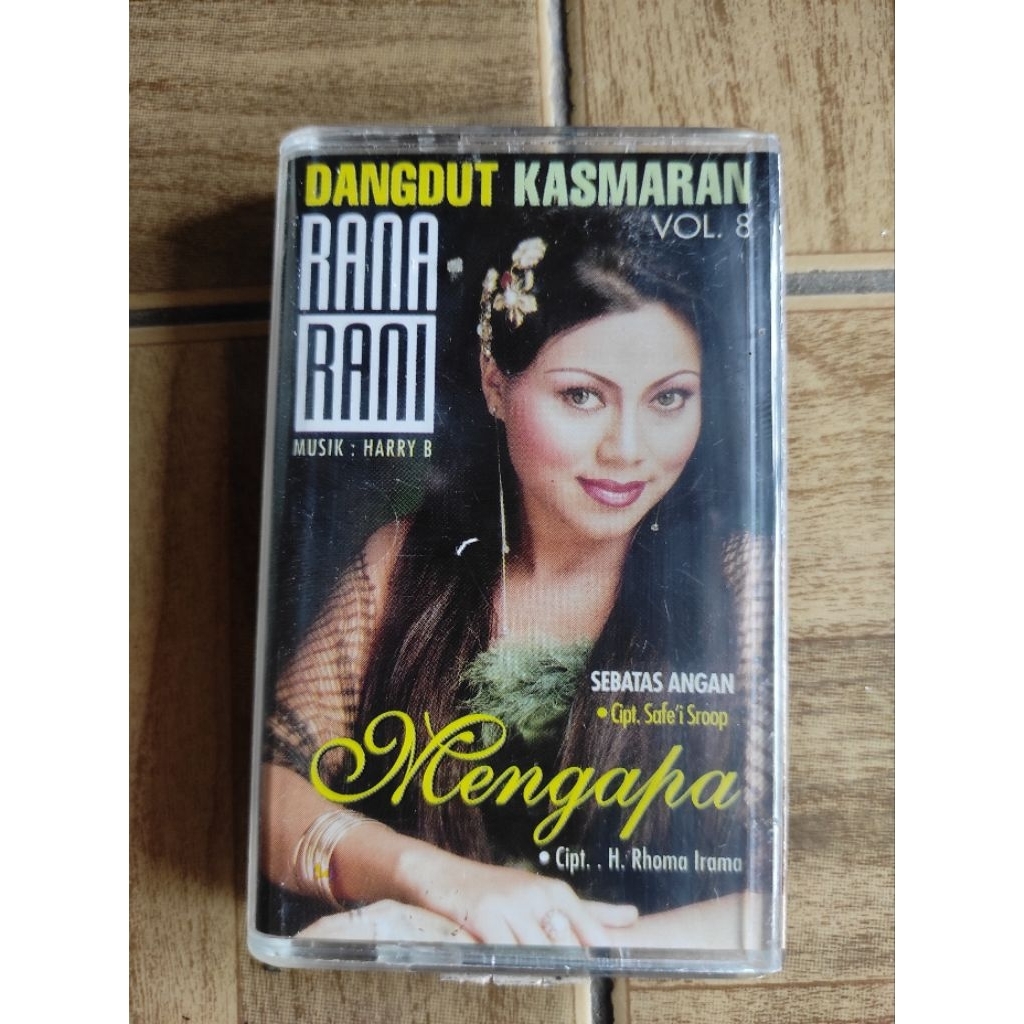 kaset pita dangdut kasmaran RANA RANI "mengapa"