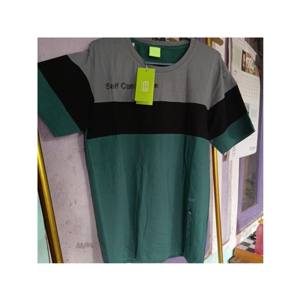 (BARU)T-Shirt Pria ERKAPE SPORT M | Kaos Cowok Sport Casual