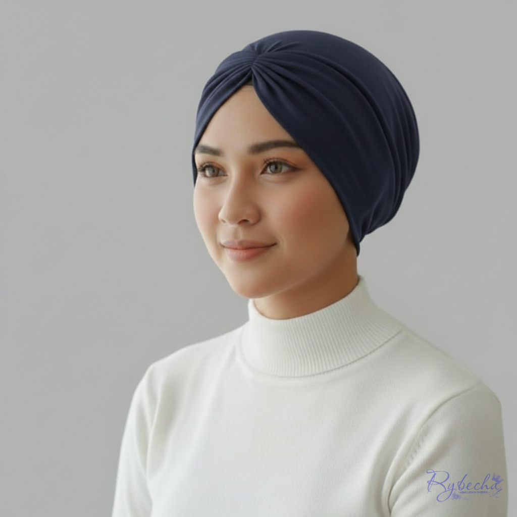 Ciput Kaos Rayon Kerut Anti Pusing Arab Kerut