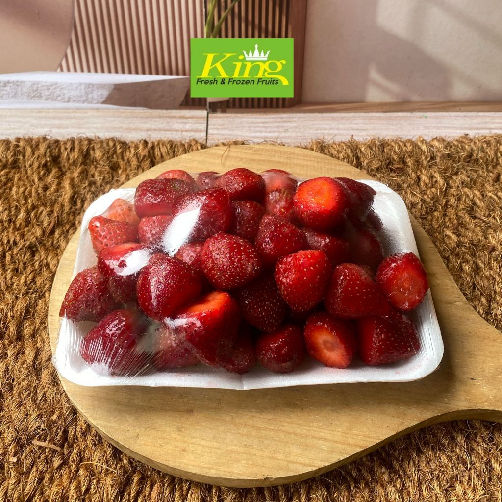 Strawberry kupas all grade 500 gram, strawberry kupas fresh