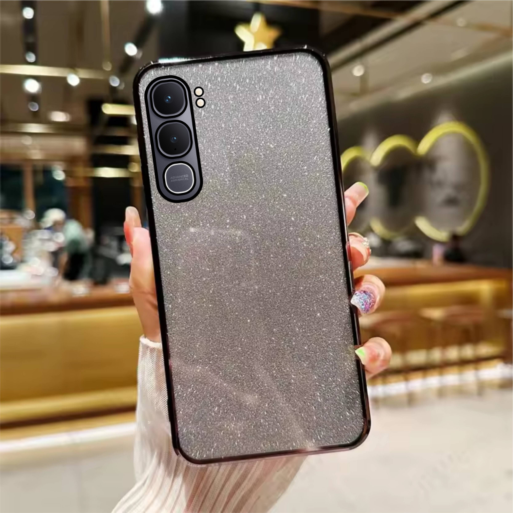 Softcase VIVO Y21d Premium Glitter Silicon Case