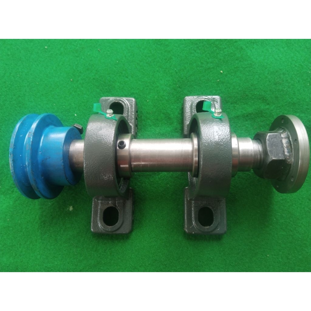 mesin bubut kayu model flange dengan 6 lubang baut uncek