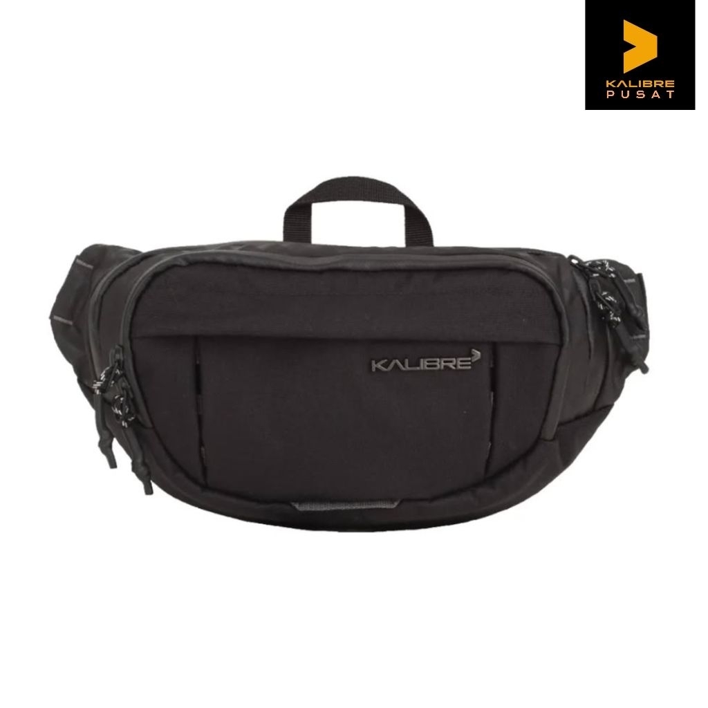 TAS PINGGANG KALIBRE PROVO 1L HITAM ORIGINAL KALIBRE WAIST BAG PROVO 1L BLACK ORIGINAL TAS PRIA WANI