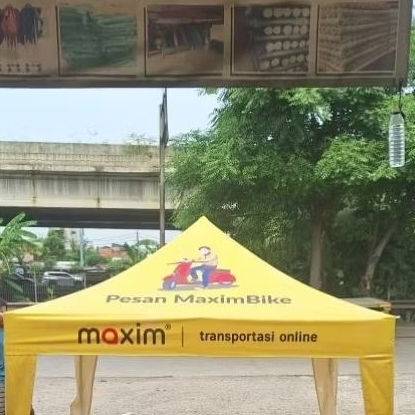 Atap custom logo branding