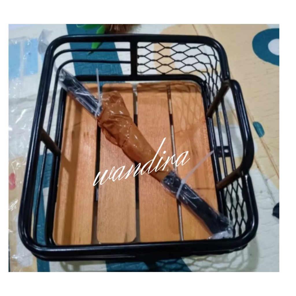 KERANJANG SEPEDA DEPAN VINTAGE KERANJANG SEPEDA MTB FEDERAL MINION LIPAT KERANJANG SEPEDA UNIVERSALI