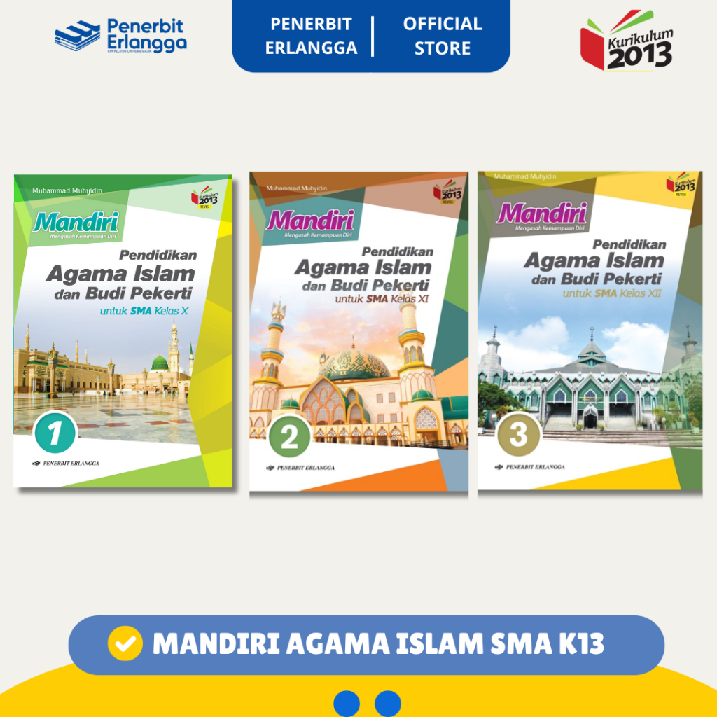 [Erlangga Official] Mandiri Agama Islam Smk Kelas 10 11 12