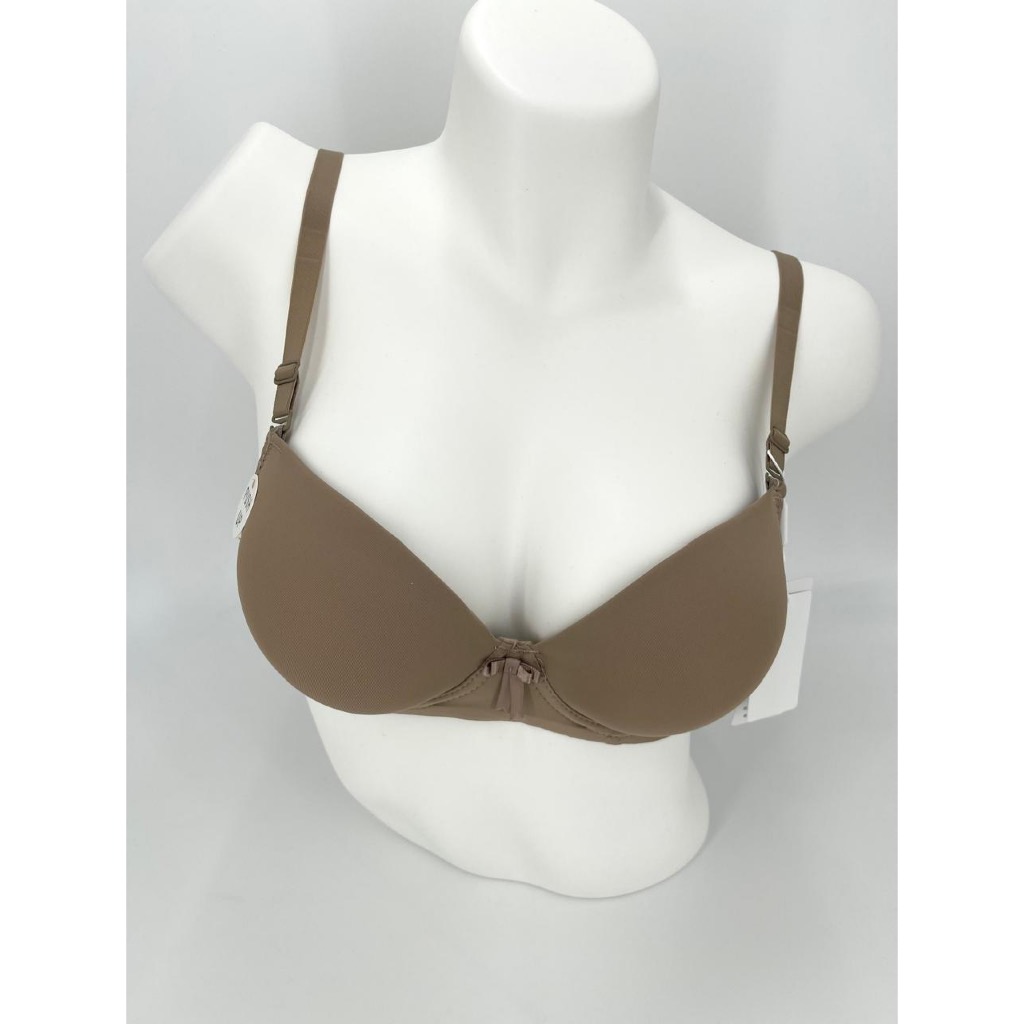 MIMIBRAHOUSE Push Up Bra CHANVIE Pakaian Dalam Wanita BH Coklat Size 36/80  511 (REAL PIC)