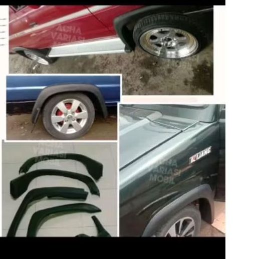 Over fender mobil Toyota kijang grand bahan fiber