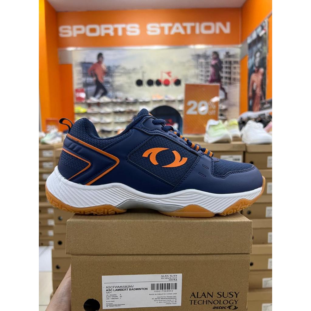 Astec Lambert Badminton Navy Men Shoes Original