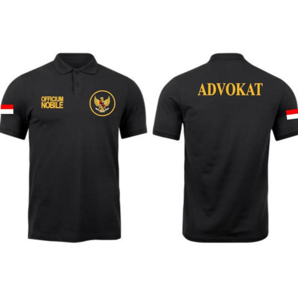 Kaos Polo SHIRT Tshirt Baju Kerah Distro ADVOKAT Pengacara kuasa Hukum indonesia lawyer jasa pengadi