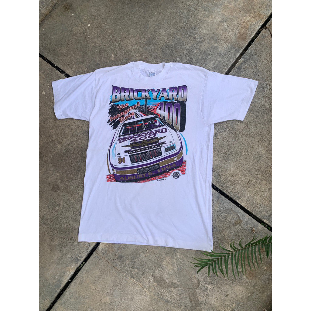 Tshirt T Shirt Baju Nascar Vintage Original Brickyard 94