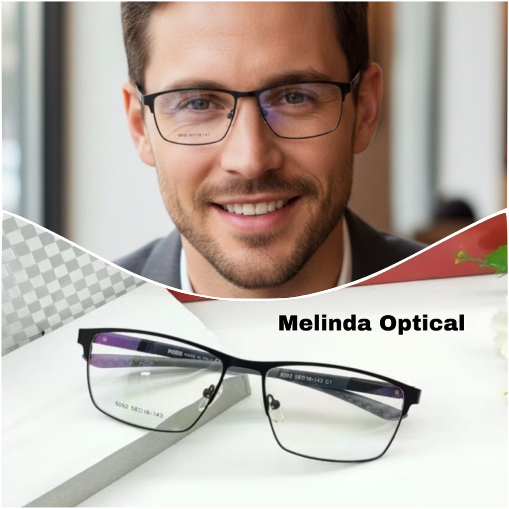 Frame Kacmata Pria Bisa Minus/Clinder/Baca Full Frame Ada Per Lensa Antiradiasi Photocromic Blueray,