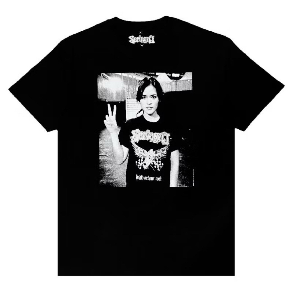 Seringai x Raisa - Tshirt Black - Original Merchandise