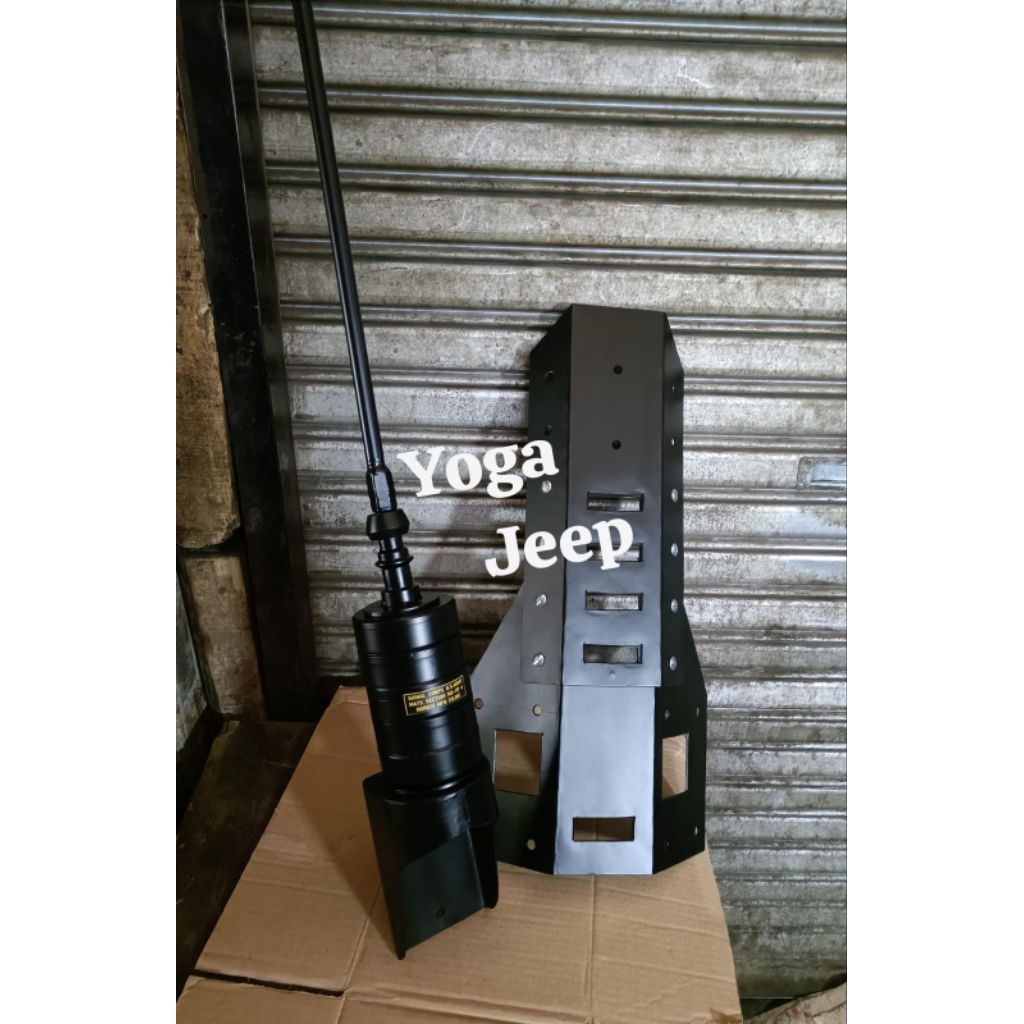antena variasi all mobil Jeep dan dudukan panjang - anten mobil Willys cj Fortuner doublecabin - ant