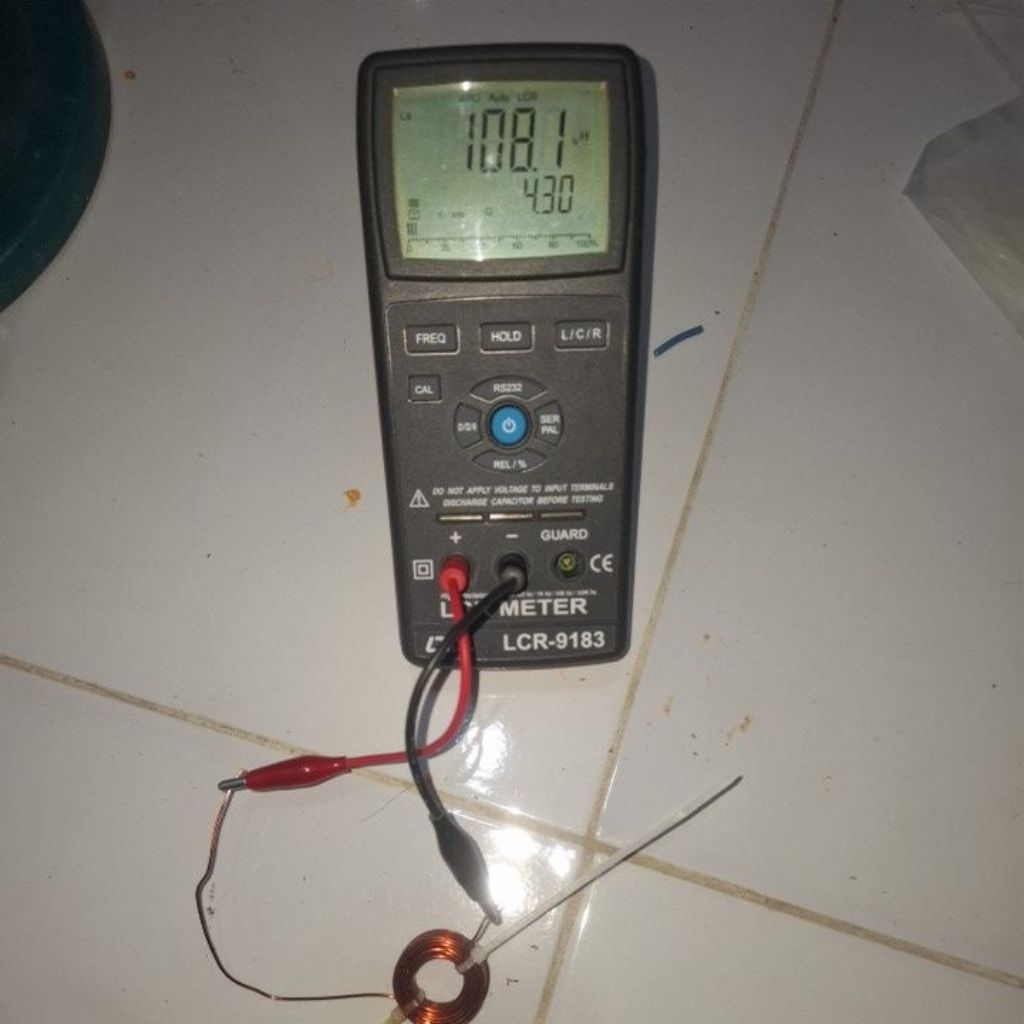 coil lilitan crossover pasif 0.10mh 1mm