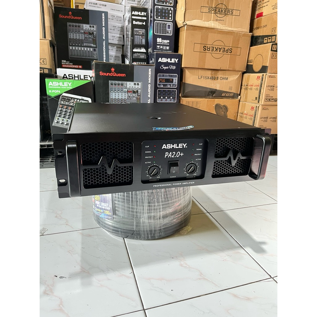 power amplifier Ashley PA 2.0+
