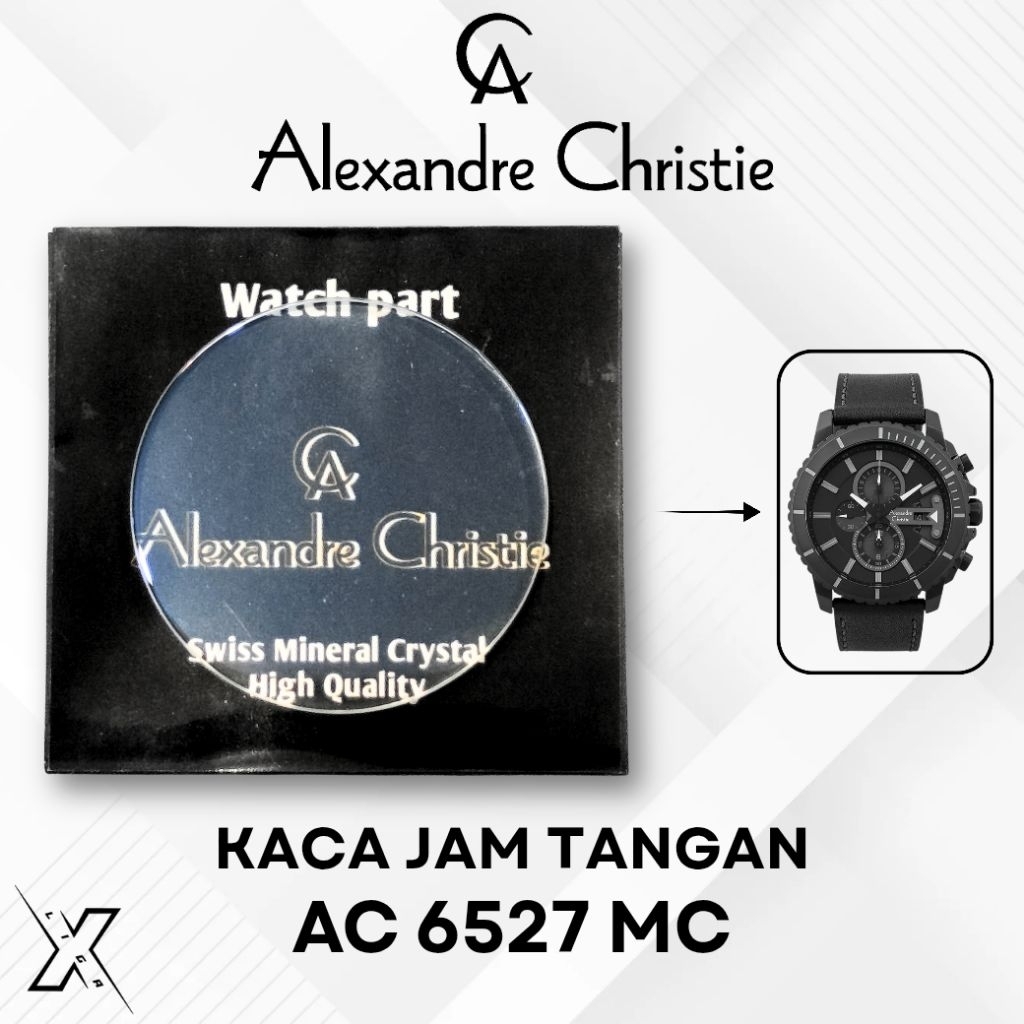 Kaca Jam Tangan Alexandre Christie AC 6527 MC