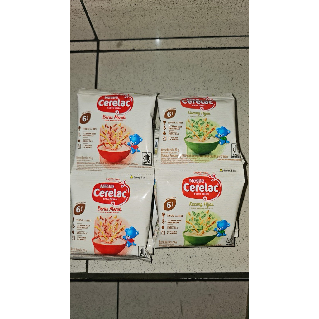 Cerelac Renceng 8 Sachet 1 renceng- Praktis, Nikmat, Mudah Dibawa
