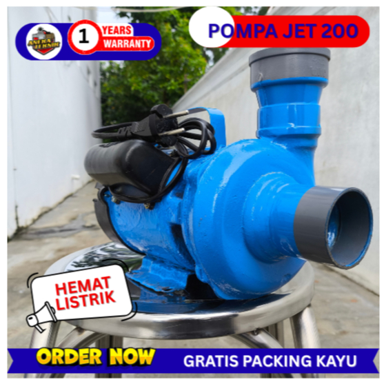 Pompa Air Modifikasi jet 200 alkon cor anti kropos Pompa Air Kolam