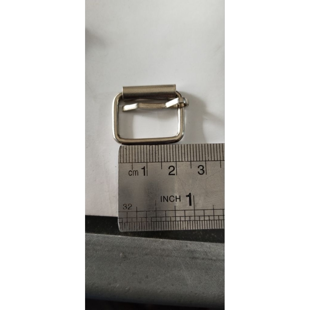 Ring gesper roda 2cm / gesper roda tas nikel dan gold