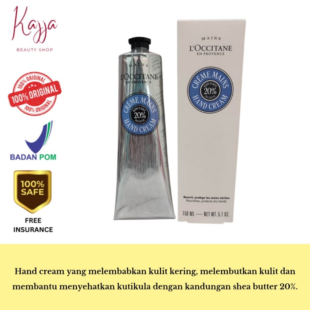 Loccitane Shea Butter Hand Cream 150ml