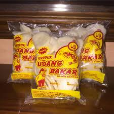 HAPPY GROSIR Kerupuk Udang Bakar 1Ball / Krupuk Udang  Gurih / Krupuk Udang