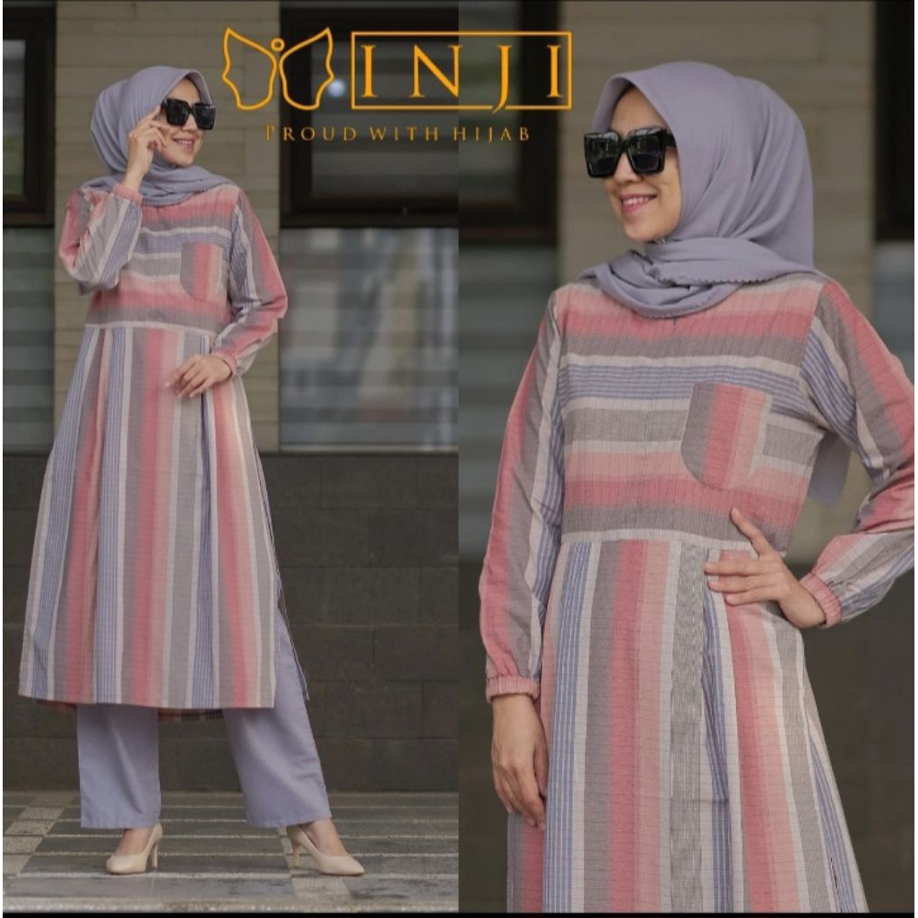 HUMAIRA SET TUNIK ORIGINAL BY INJI (LIMITED)