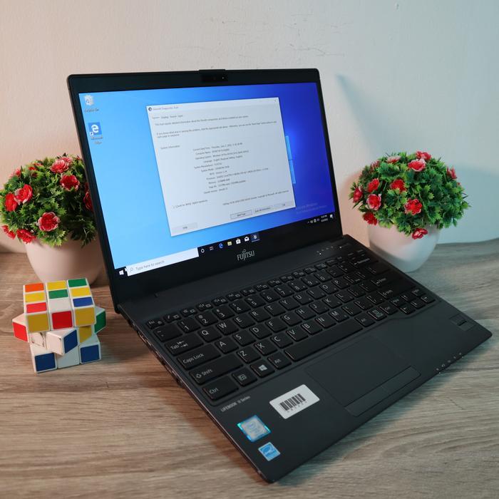 Laptop Fujitsu Lifebook U938 Core i5 Gen 8 RAM 8GB SSD 256GB 13.3 Bonus Mouse Dan Tas