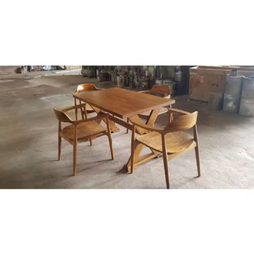 Kursi makan set / meja makan set 4 kursi / kursi makan set meja