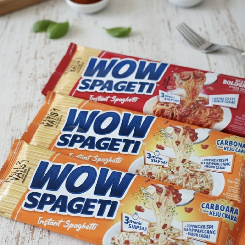 Wow Spageti - Spageti Instan