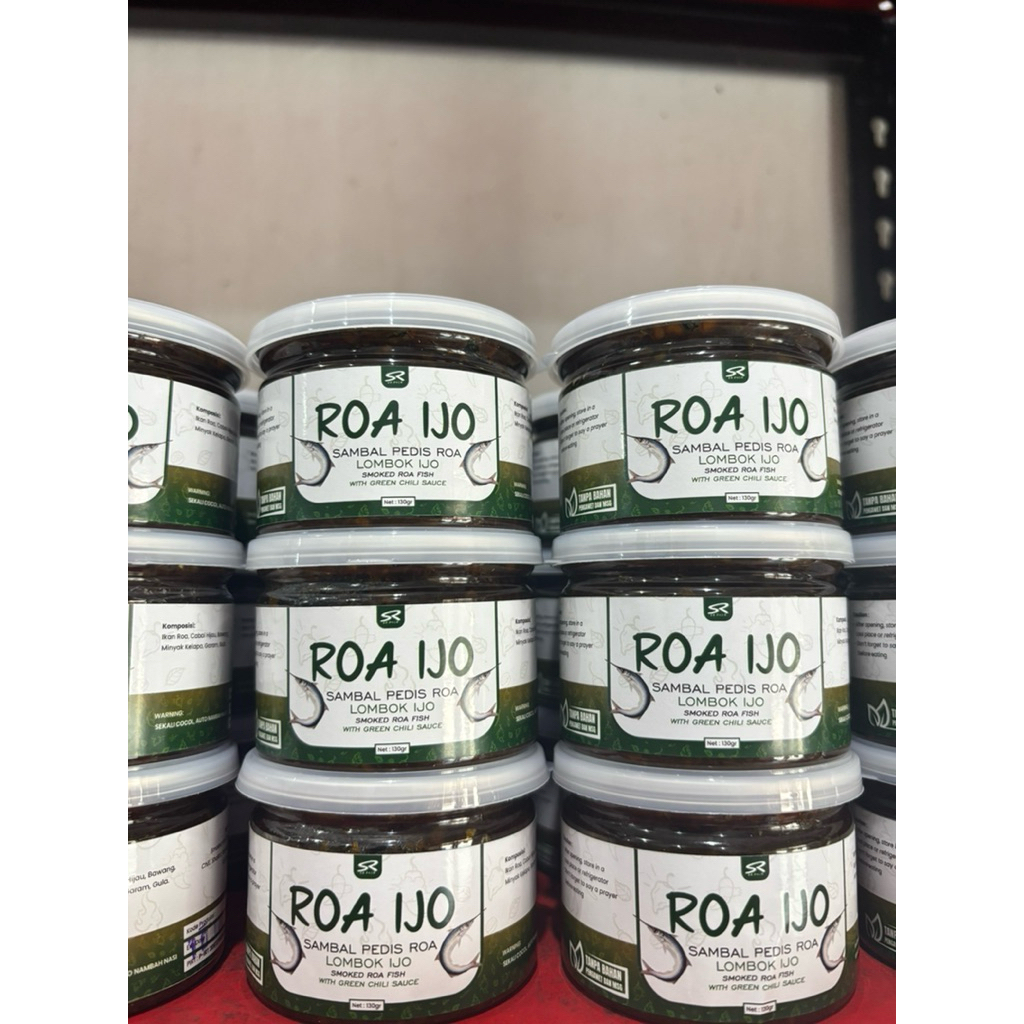 Oleh-oleh Khas Palu Sambal Ikan Roa Sri Rejeki 130g