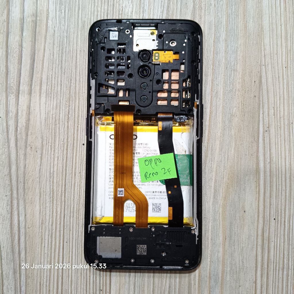 Mesin OPPO Reno 2F | Mesin Hidup unit