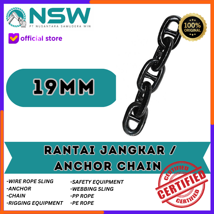 Rantai Jangkar / Anchor Chain 19mm