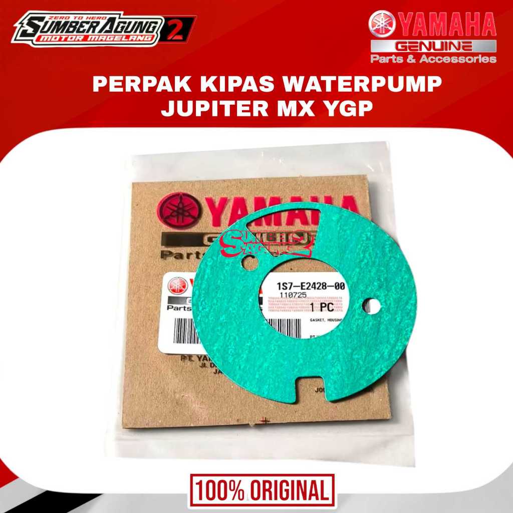 PAKING GASKET KIPAS WATERPUMP YAMAHA VIXION JUPITER MX OLD NEW ORI YGP